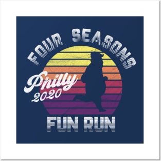 Four Seasons Philly Fun Run d Posters and Art